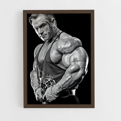 ap-lee priest-2 cadre Bois foncé