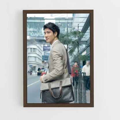 ap-leehom wang-2 cadre Bois foncé