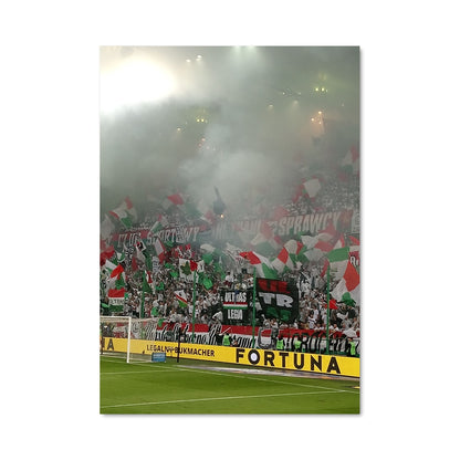 Poster Vert et Blanc