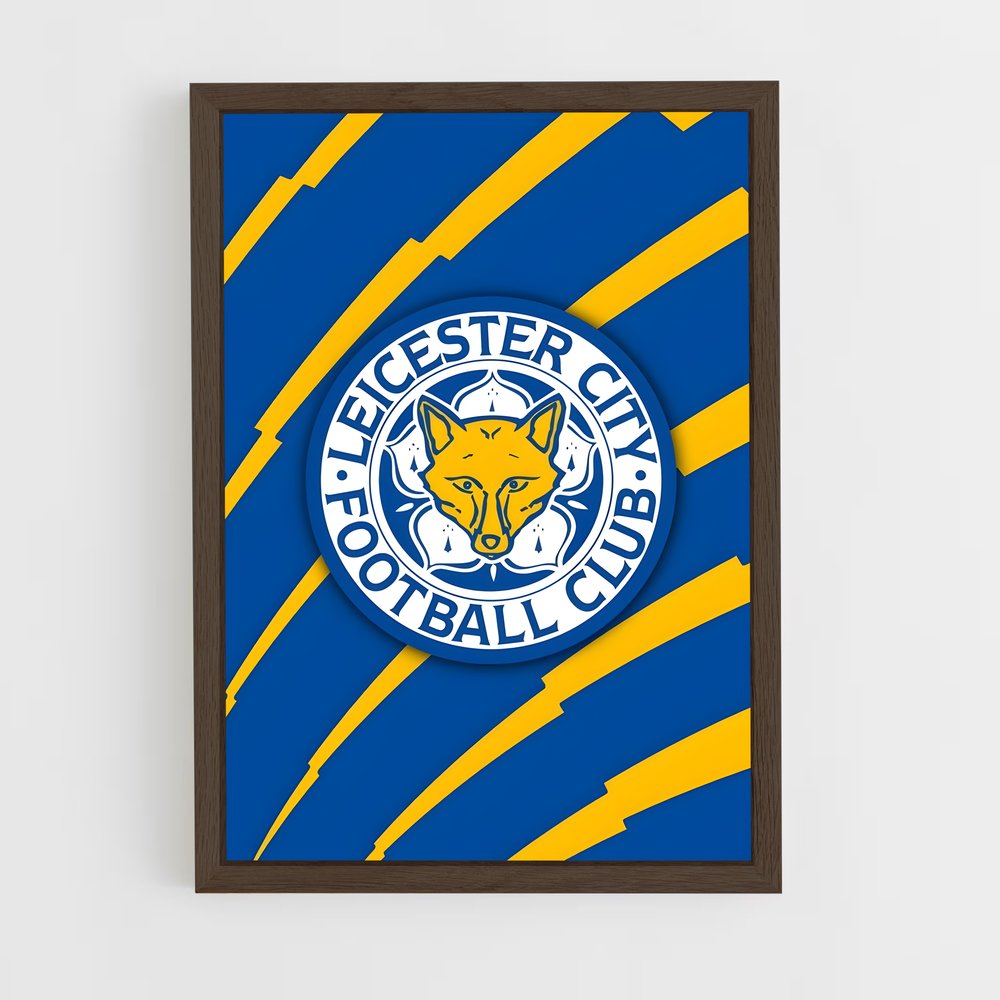 ap-leicester city fc-10 cadre Bois foncé