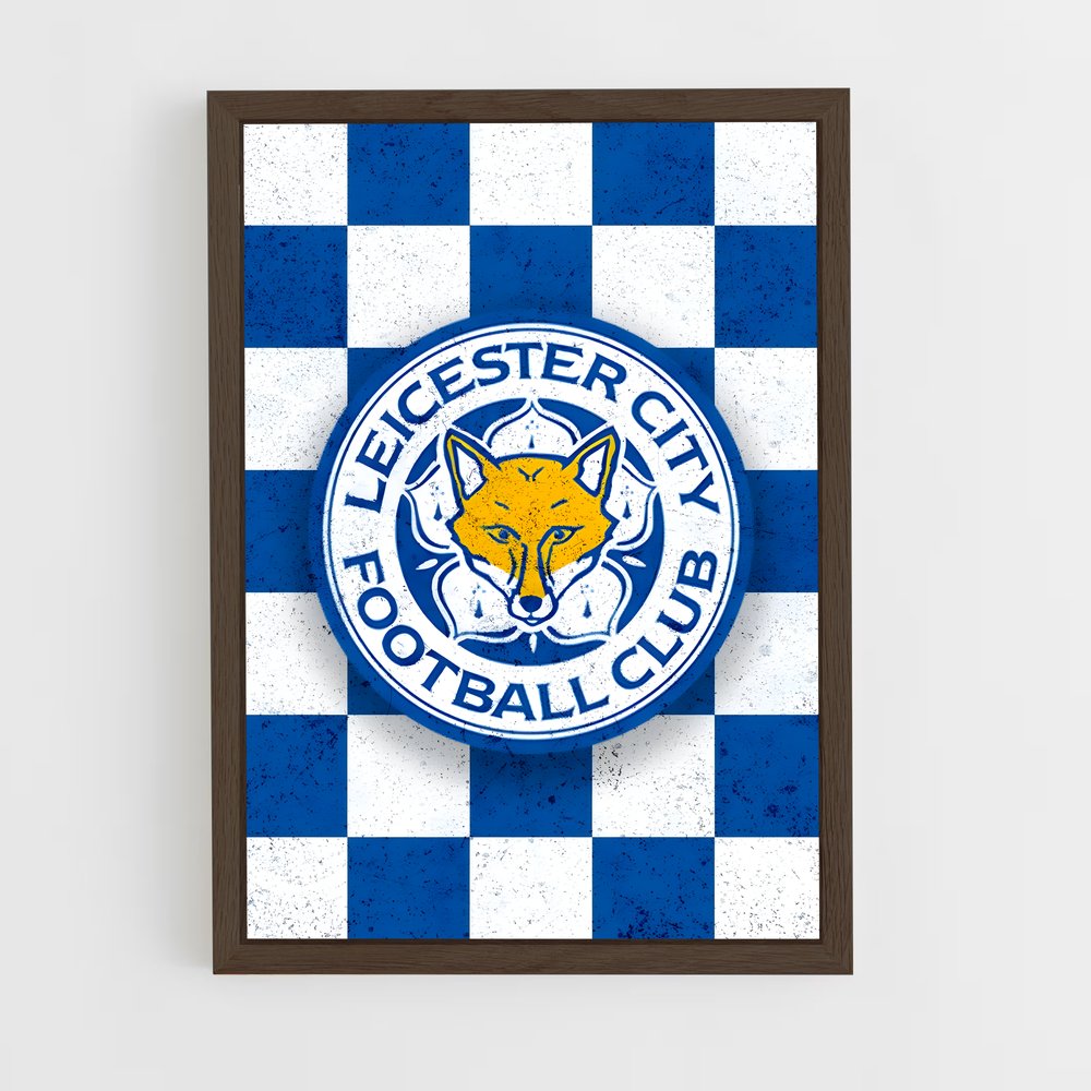 ap-leicester city fc-6 cadre Bois foncé
