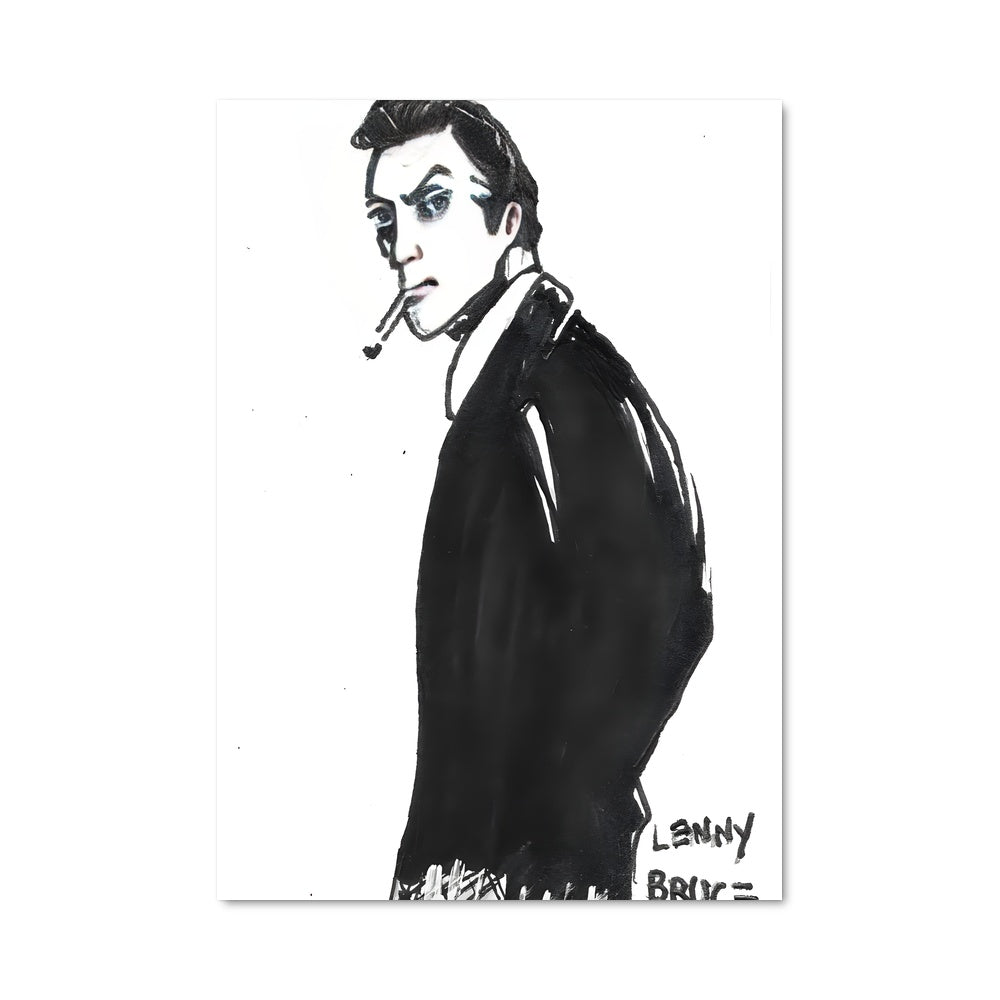 Poster Lenny en Noir et Blanc