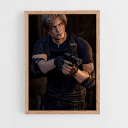 ap-leon kennedy-2 cadre Bois clair