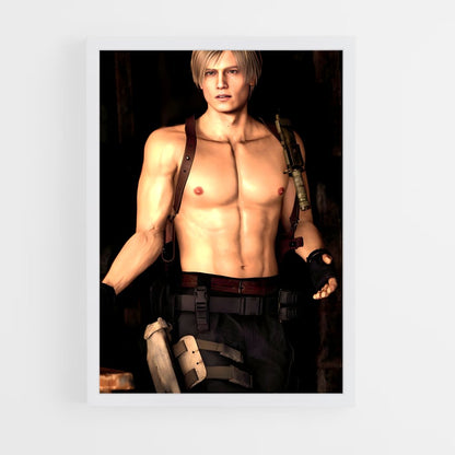 ap-leon kennedy-5 cadre Blanc