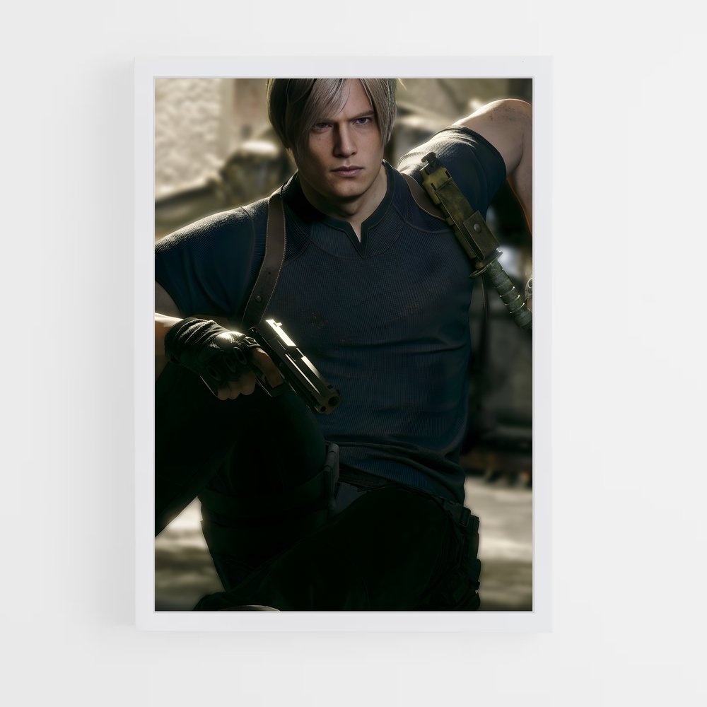 ap-leon kennedy-7 cadre Blanc