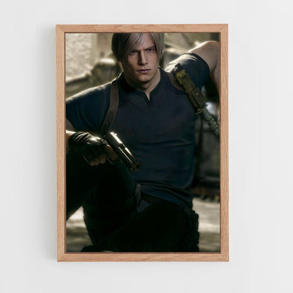 ap-leon kennedy-7 cadre Bois clair