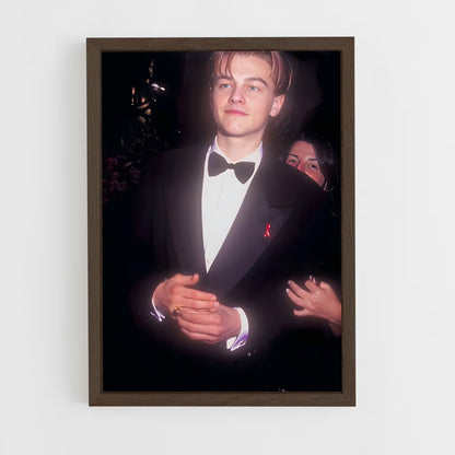 ap-leonardo dicaprio-5 cadre Bois foncé