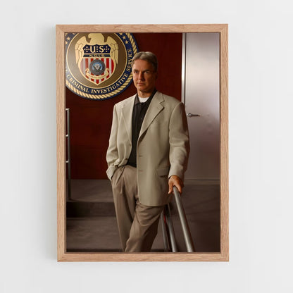 ap-leroy jethro gibbs-6 cadre Bois clair