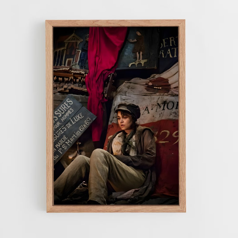 ap-les miserables-3 cadre Bois clair