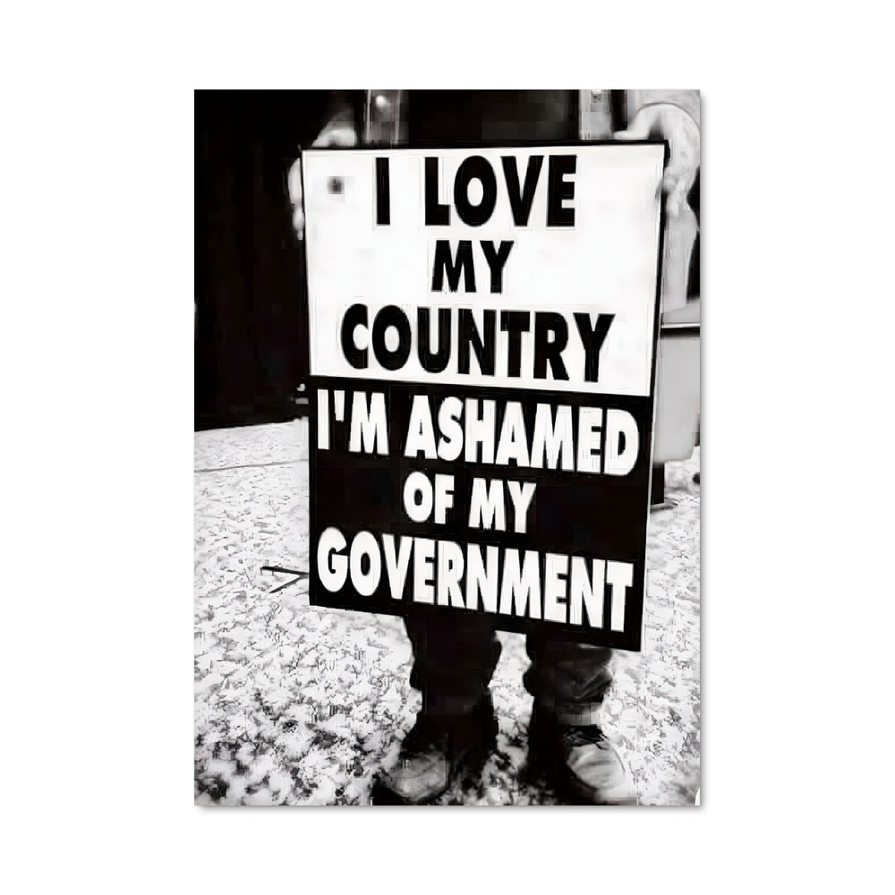 Poster Amour de Mon Pays