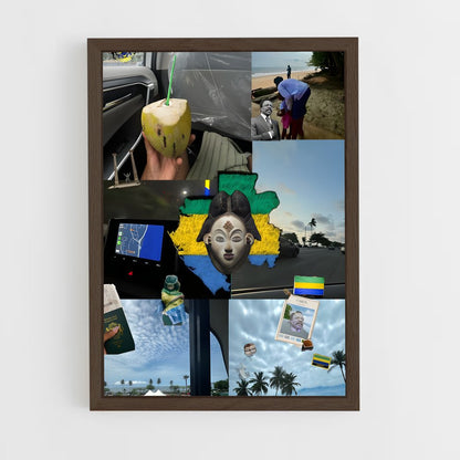 ap-libreville-7 cadre Bois foncé