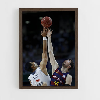 ap-liga acb spain-1 cadre Bois foncé