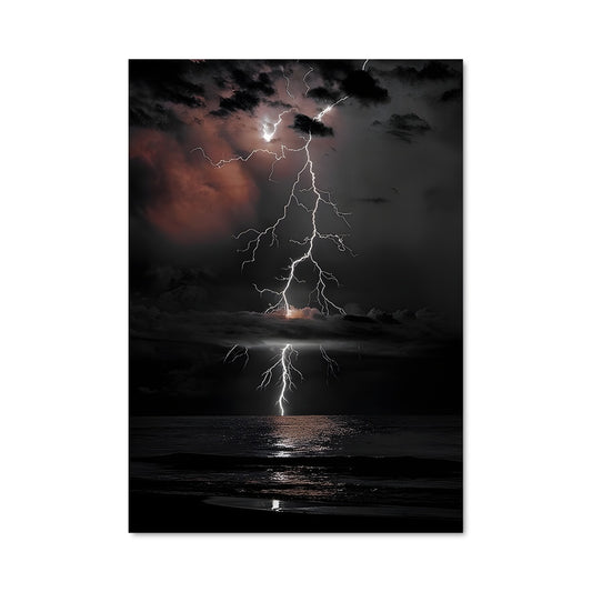 Poster Foudre Marine