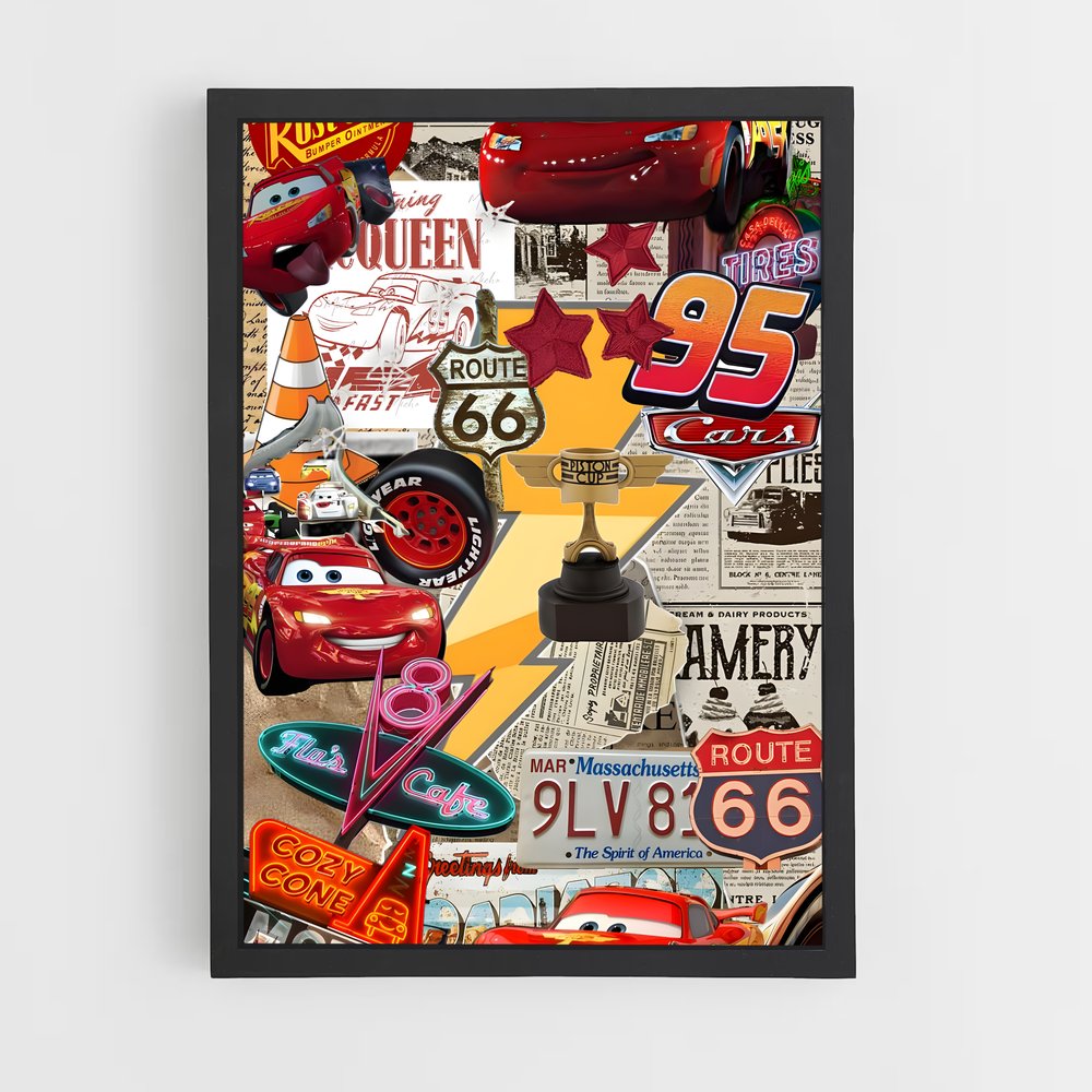 ap-lightning mcqueen-9 cadre Noir