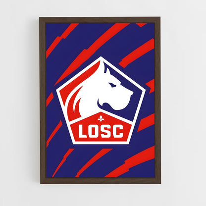 ap-lille osc-4 cadre Bois foncé