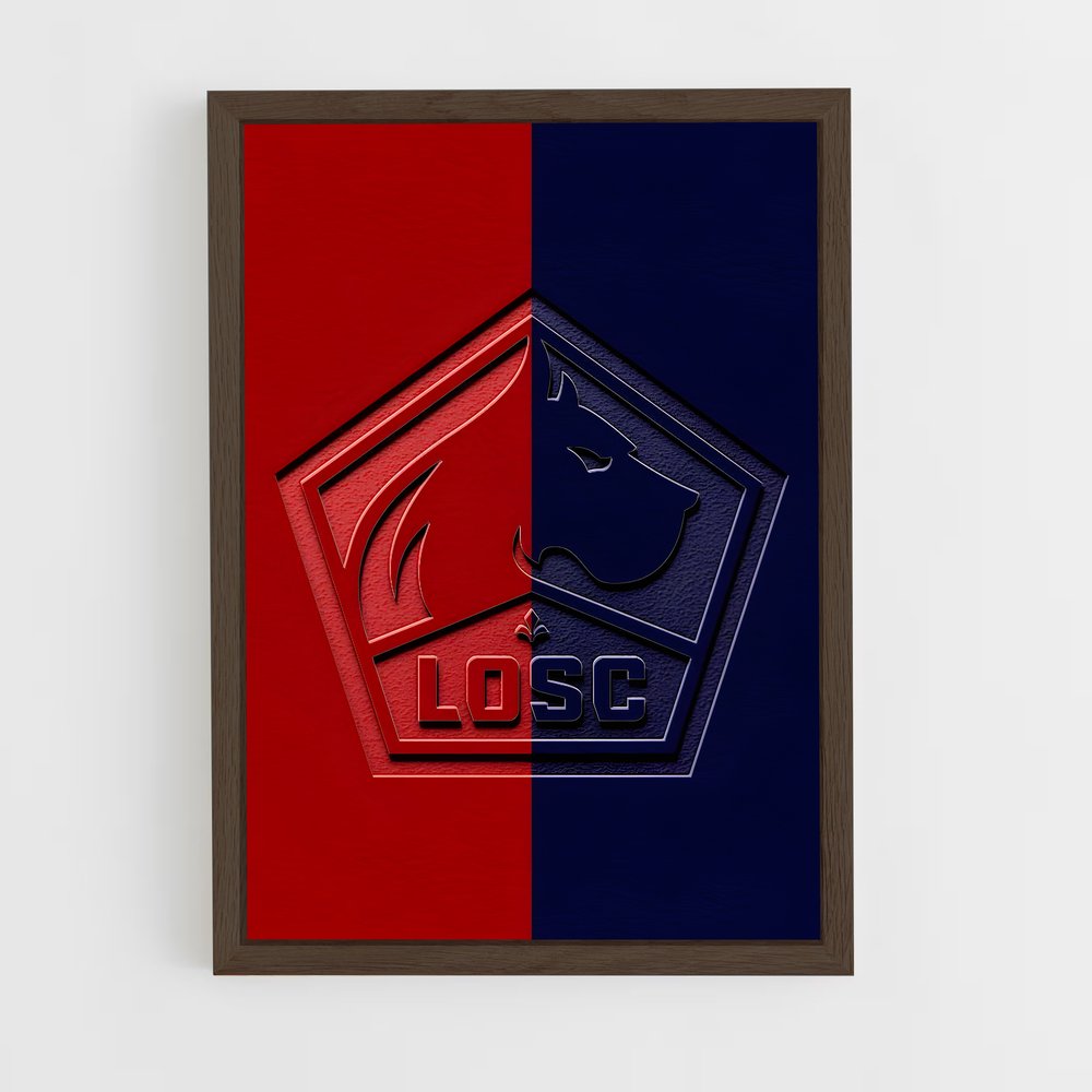 ap-lille osc-6 cadre Bois foncé