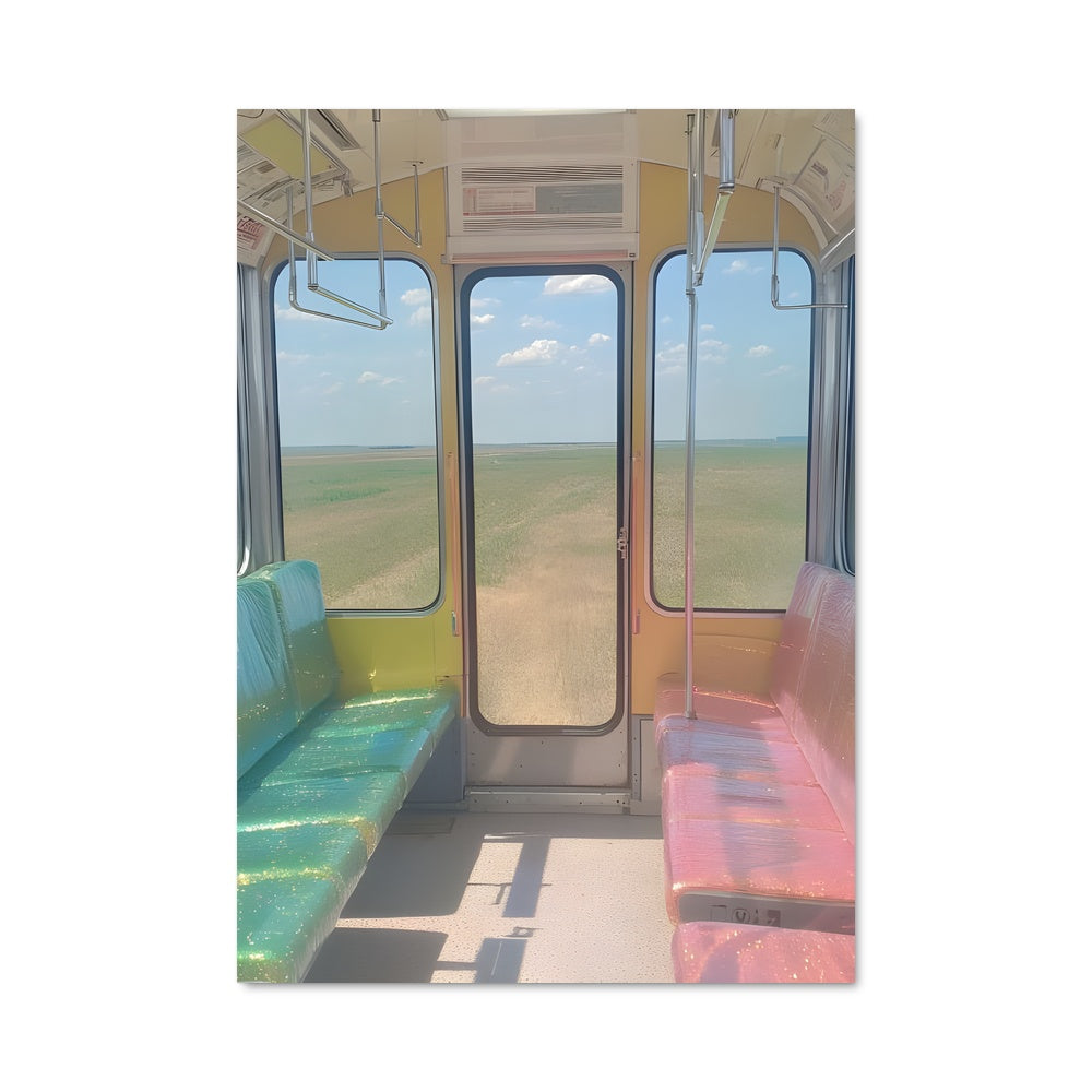 Poster Voyage Coloré