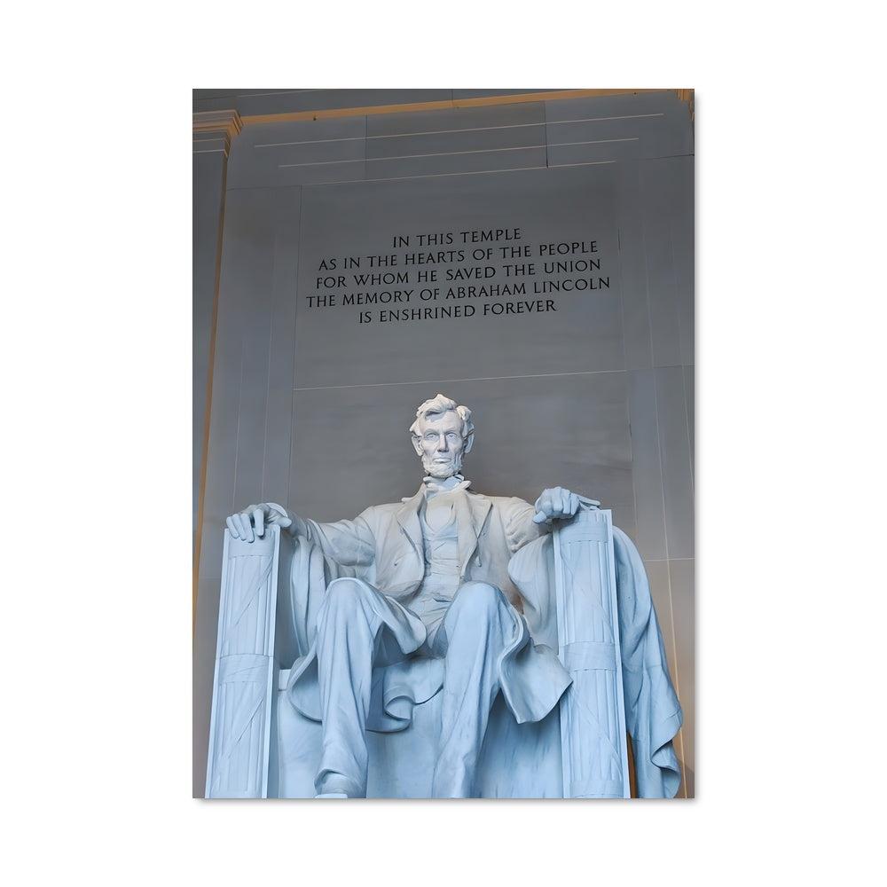 Poster Lincoln memorial 93238