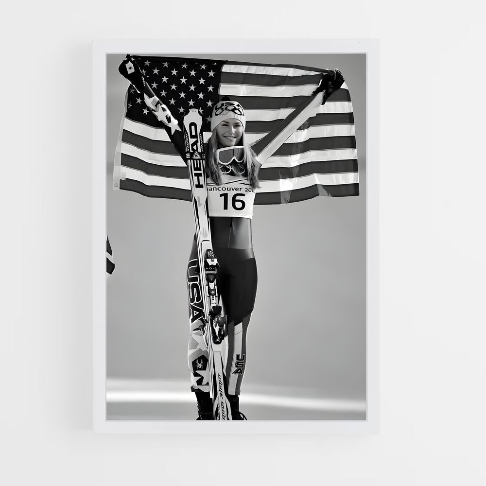 ap-lindsey vonn-4 cadre Blanc