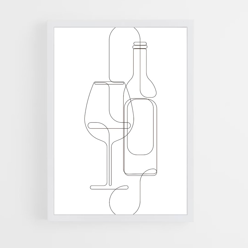 ap-line art-9 cadre Blanc