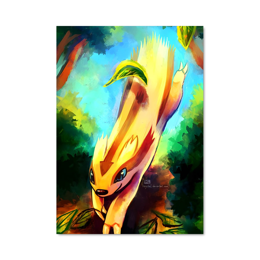 Poster Oiseau Émeraude