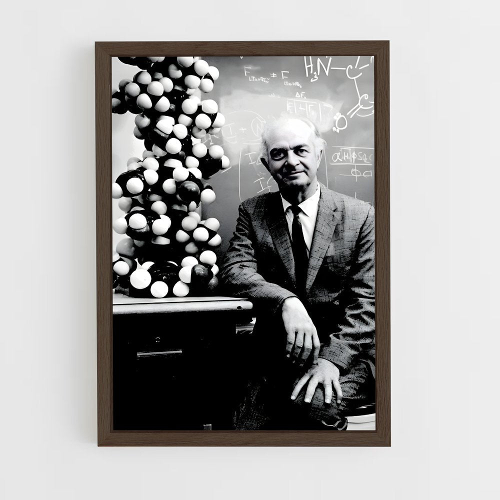 ap-linus pauling-3 cadre Bois foncé