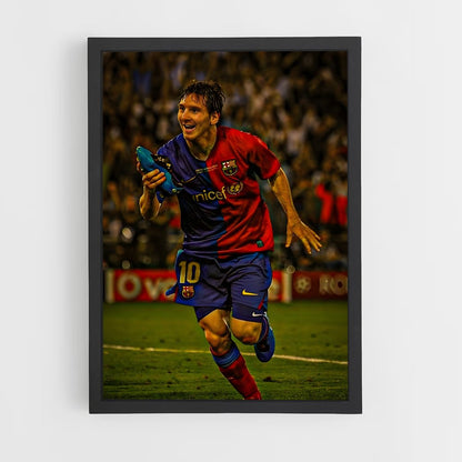 ap-lionel messi-13 cadre Noir