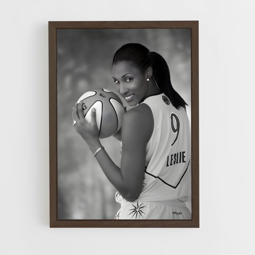 ap-lisa leslie-2 cadre Bois foncé