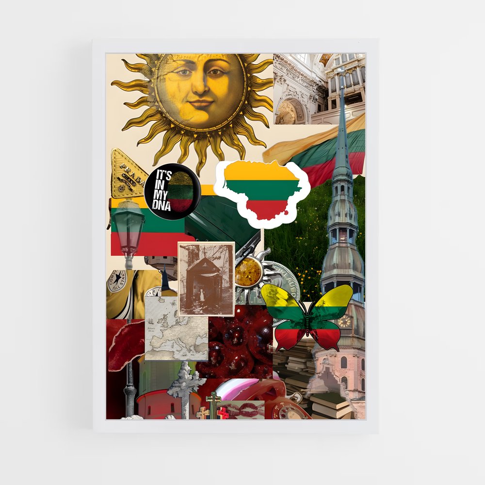 ap-lithuania flag-1 cadre Blanc