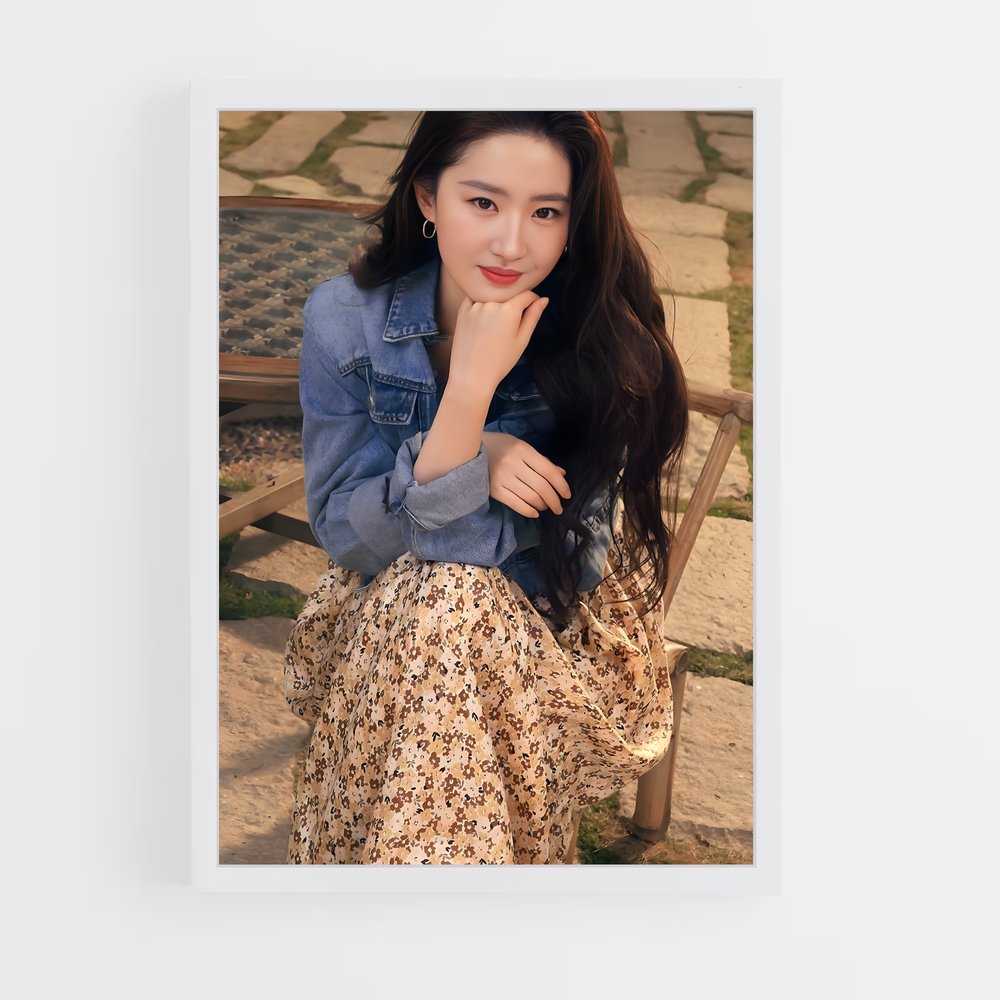 ap-liu yifei-4 cadre Blanc
