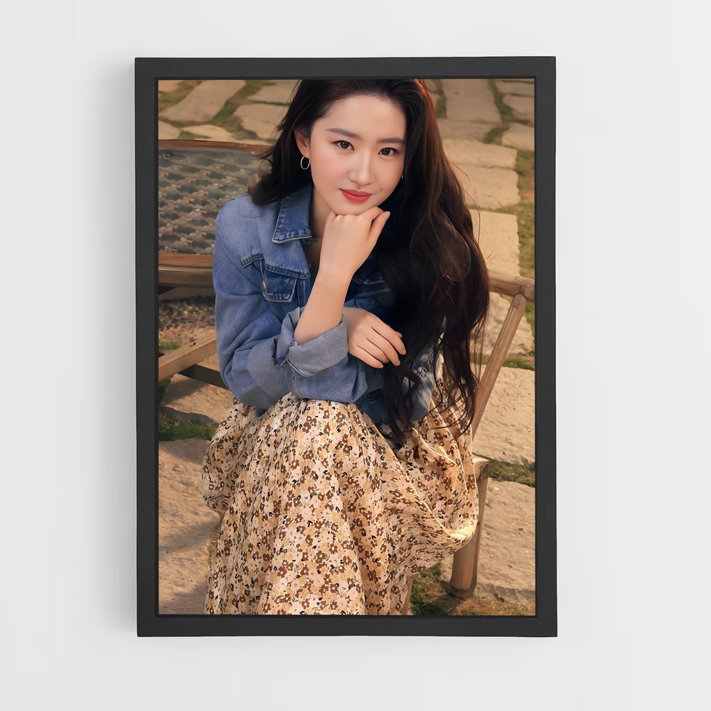 ap-liu yifei-4 cadre Noir