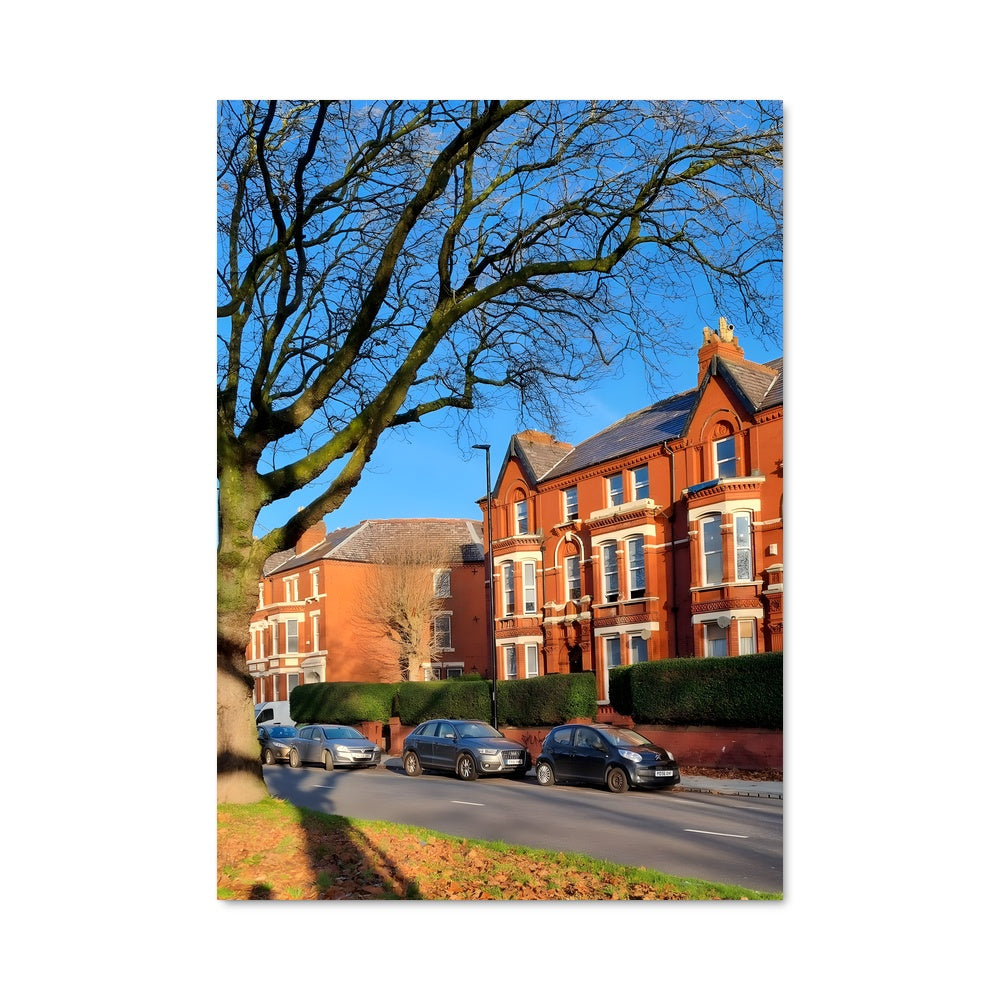 Poster Liverpool en Rouge et Vert