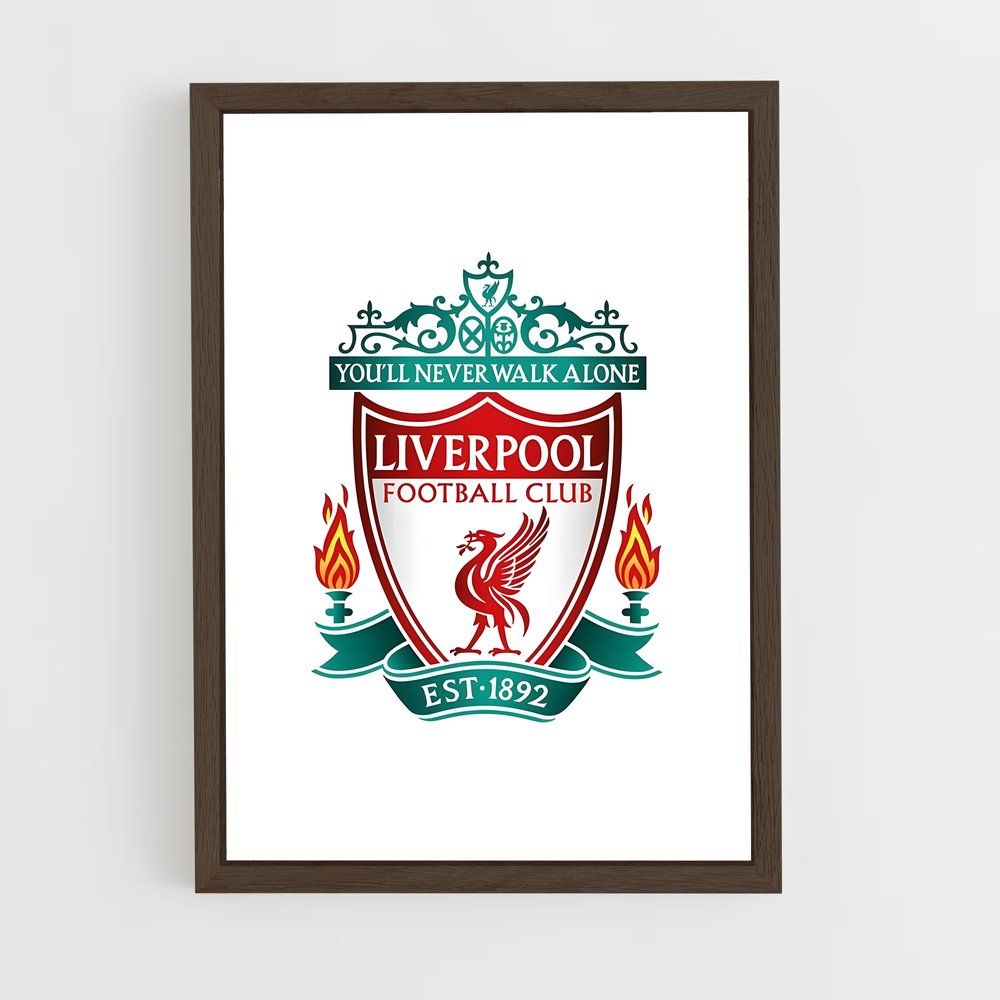 ap-liverpool fc-6 cadre Bois foncé