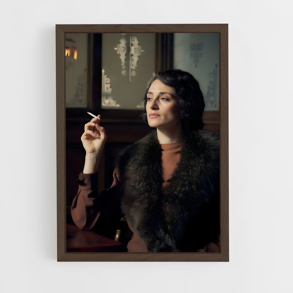 ap-lizzie stark-1 cadre Bois foncé