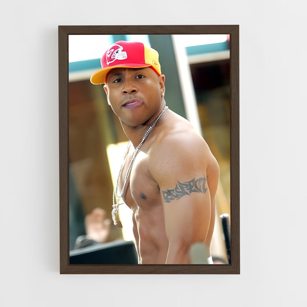 ap-ll cool j-3 cadre Bois foncé