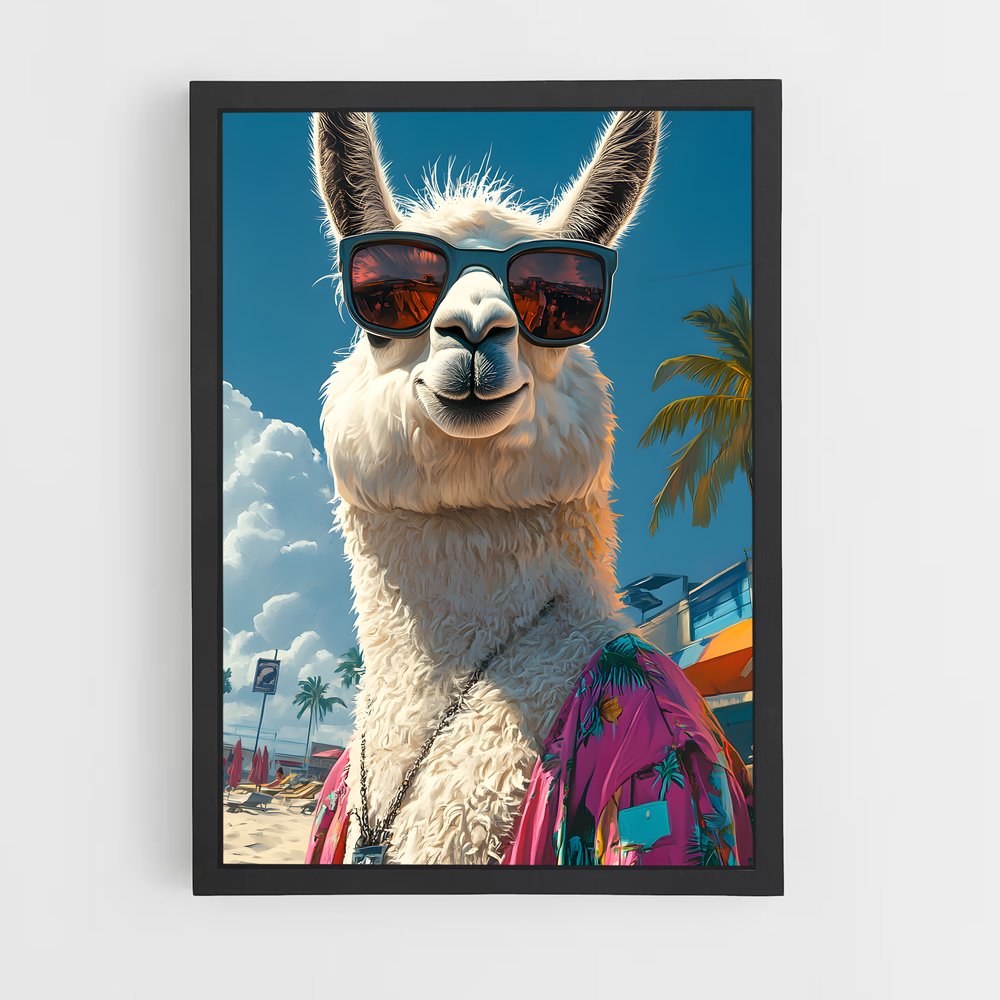 ap-llama-12 cadre Noir