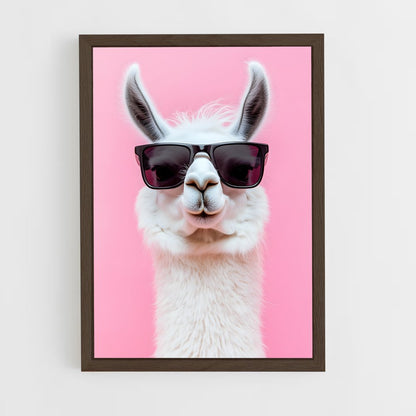ap-llama-2 cadre Bois foncé