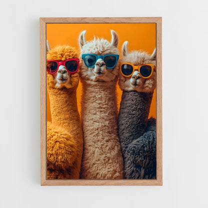 ap-llama-6 cadre Bois clair