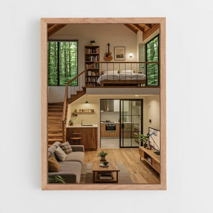 ap-loft-2 cadre Bois clair