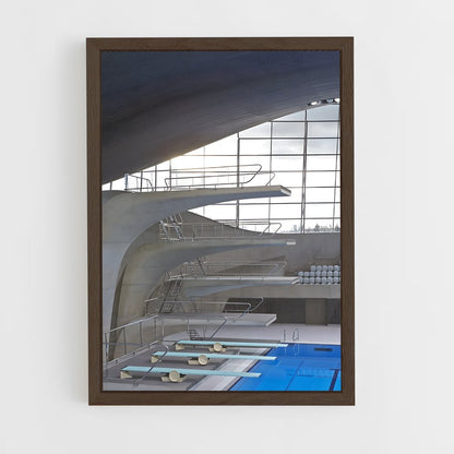 ap-london aquatics centre-4 cadre Bois foncé