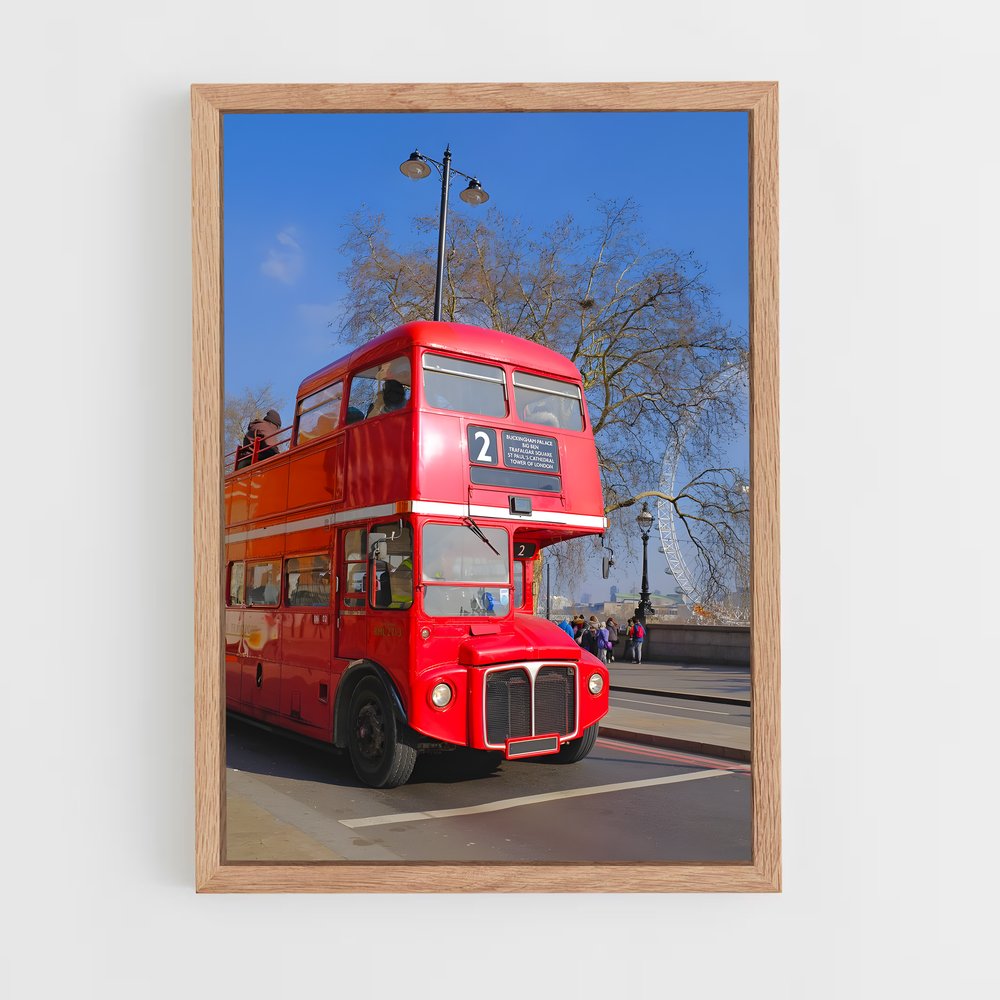 ap-london routemaster-4 cadre Bois clair