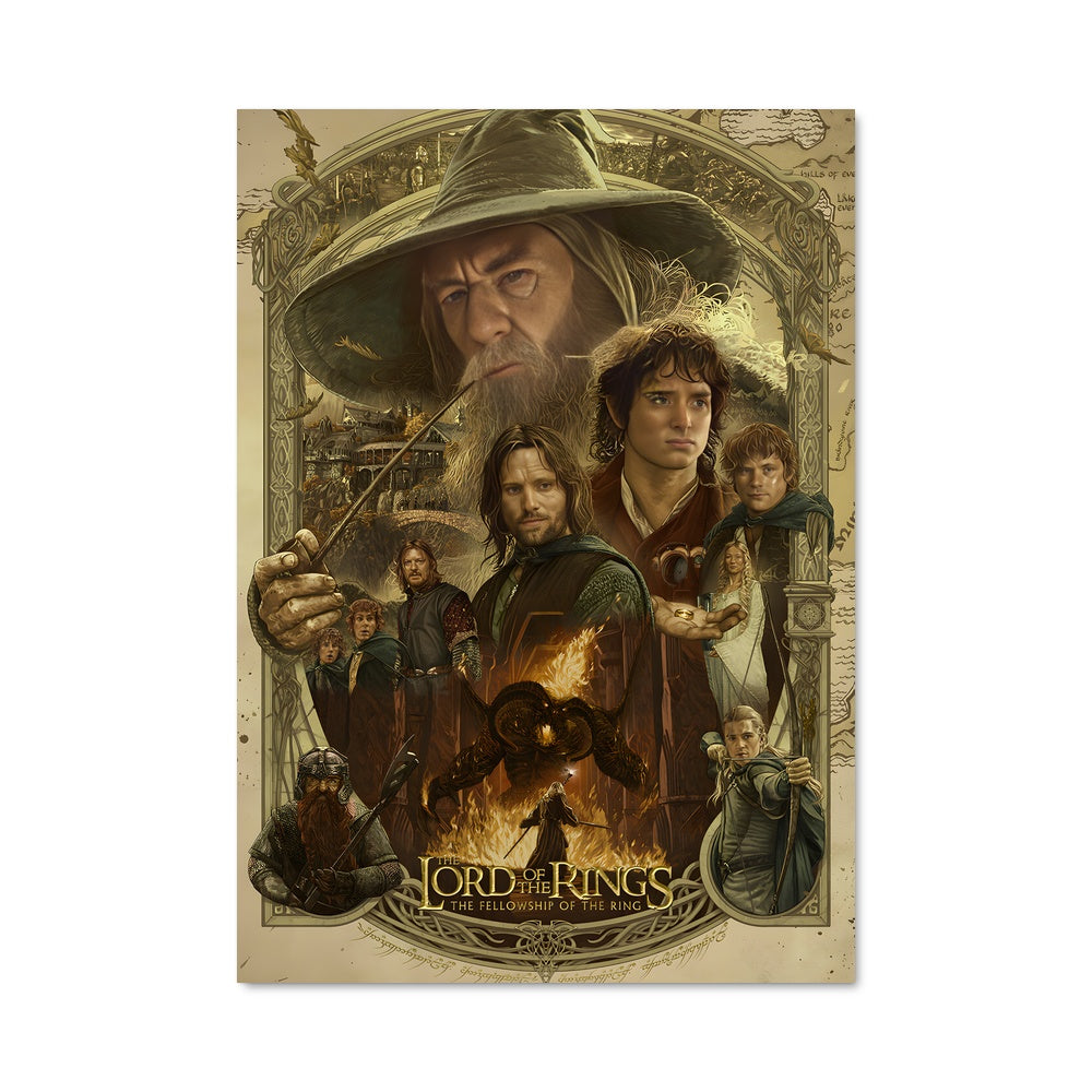 Poster Les Terres du Milieu