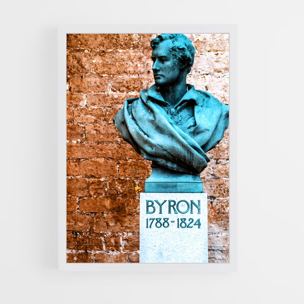 ap-lord byron-2 cadre Blanc