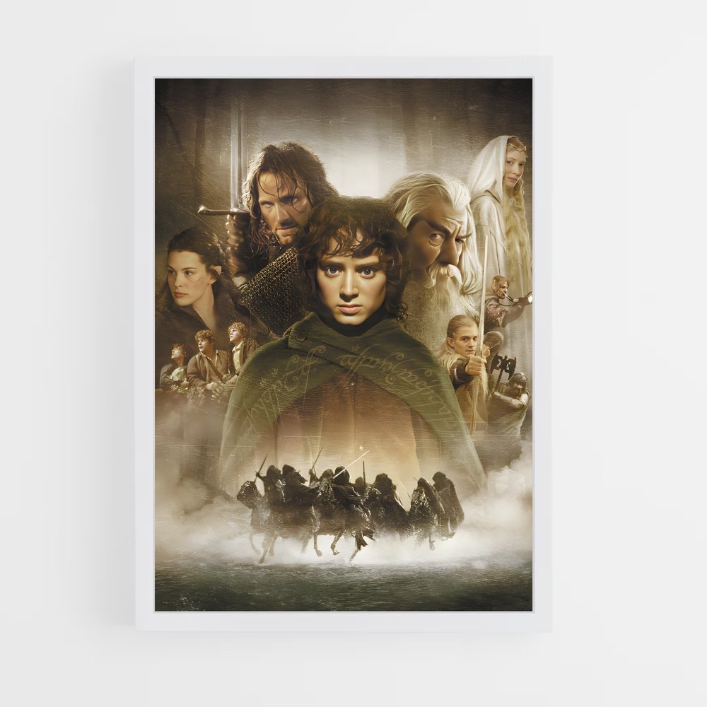 ap-lord of the rings-7 cadre Blanc