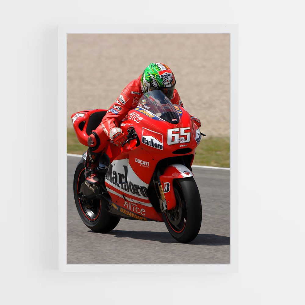 ap-loris capirossi-1 cadre Blanc