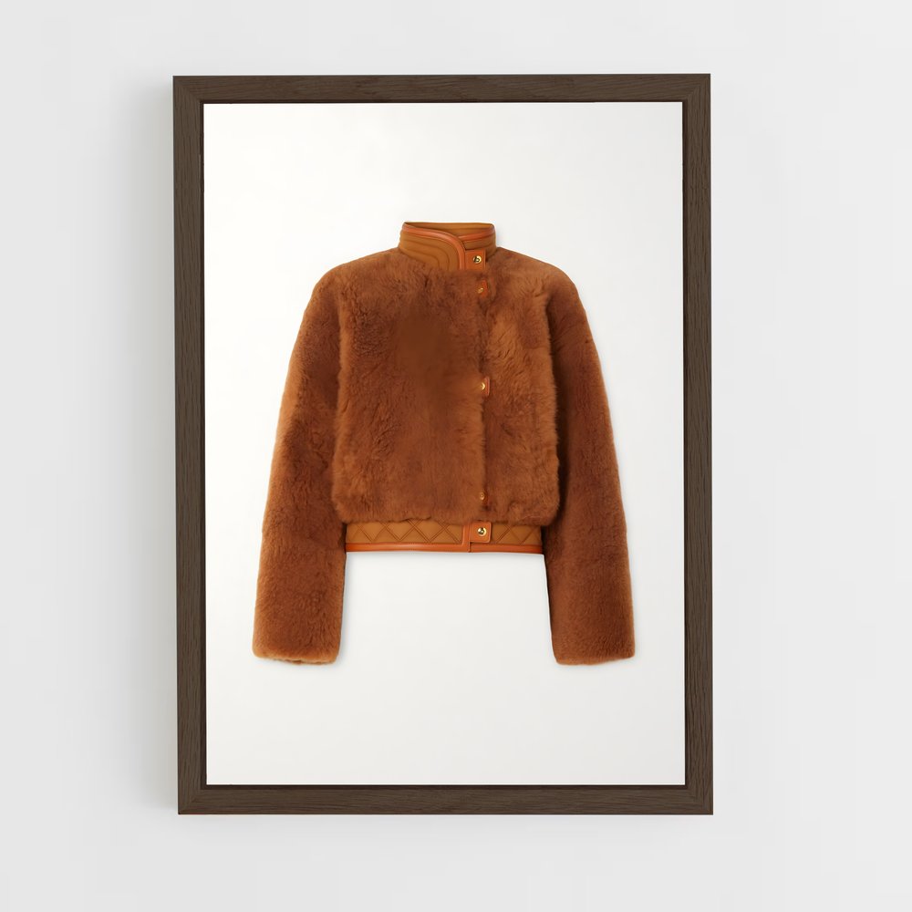 ap-loro piana-4 cadre Bois foncé