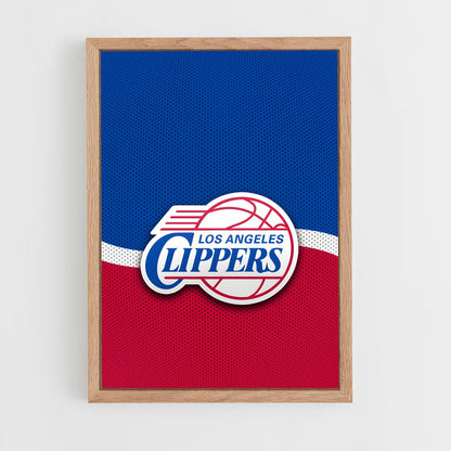 ap-los angeles clippers-2 cadre Bois clair