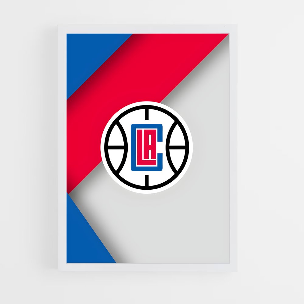 ap-los angeles clippers-7 cadre Blanc