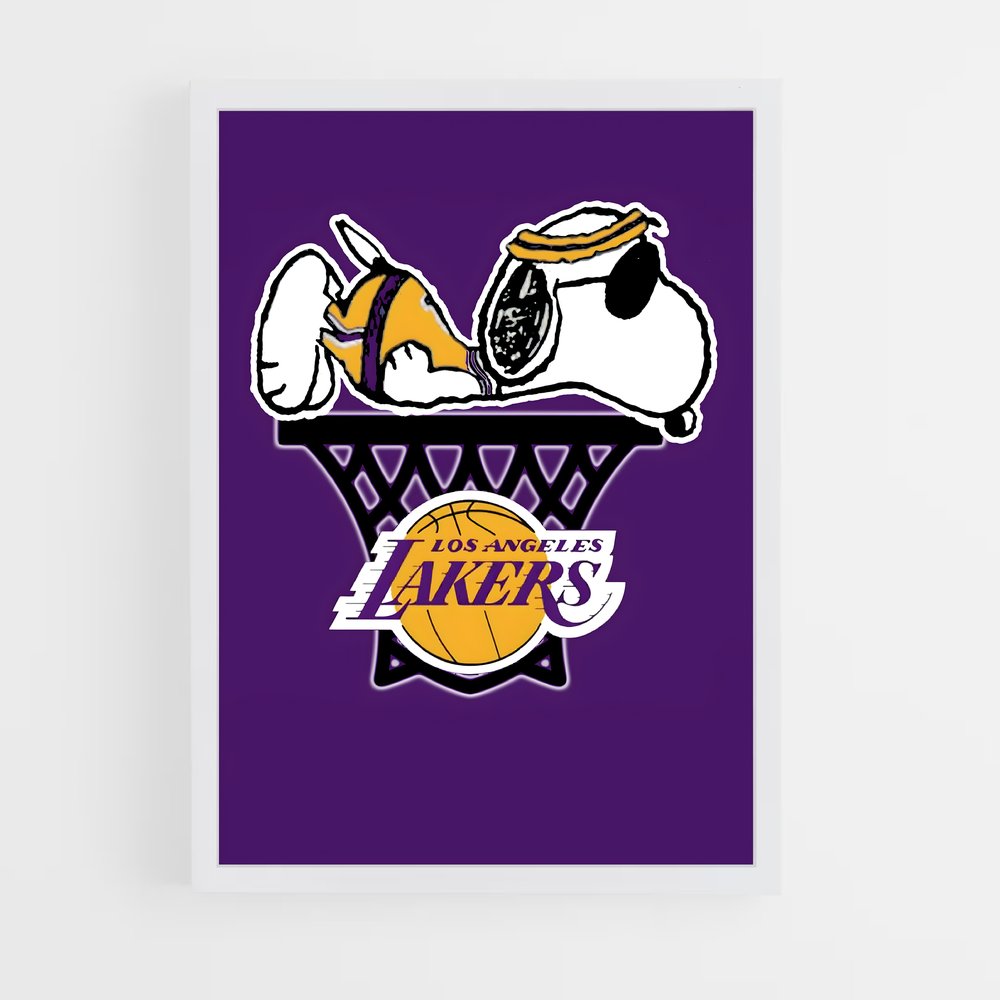 ap-los angeles lakers-1 cadre Blanc