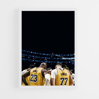 ap-los angeles lakers-10 cadre Blanc